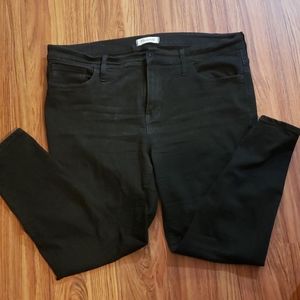 Madewell Black Roadtripper Midrise Jean